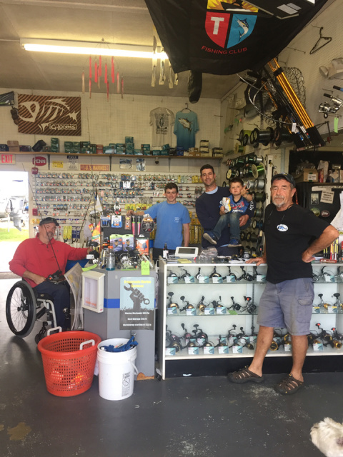 The Crew at Crossroads Bait and Tackle