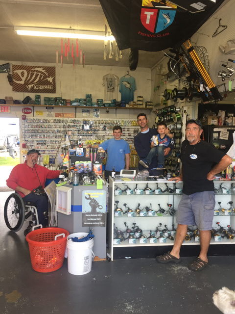 The Crew at Crossroads Bait and Tackle